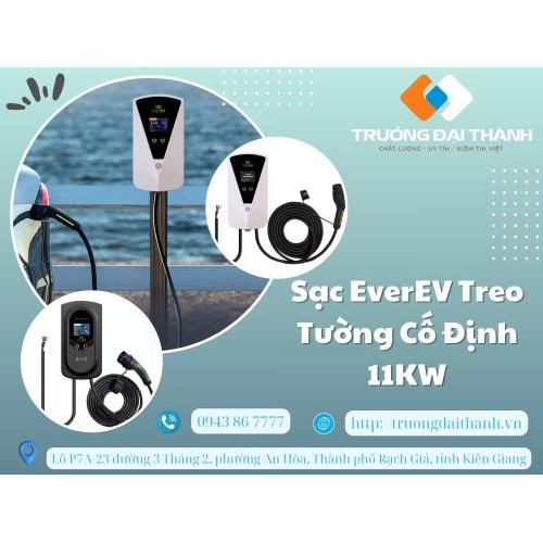 Sạc EverEV Treo Tường Cố Định 11Kw